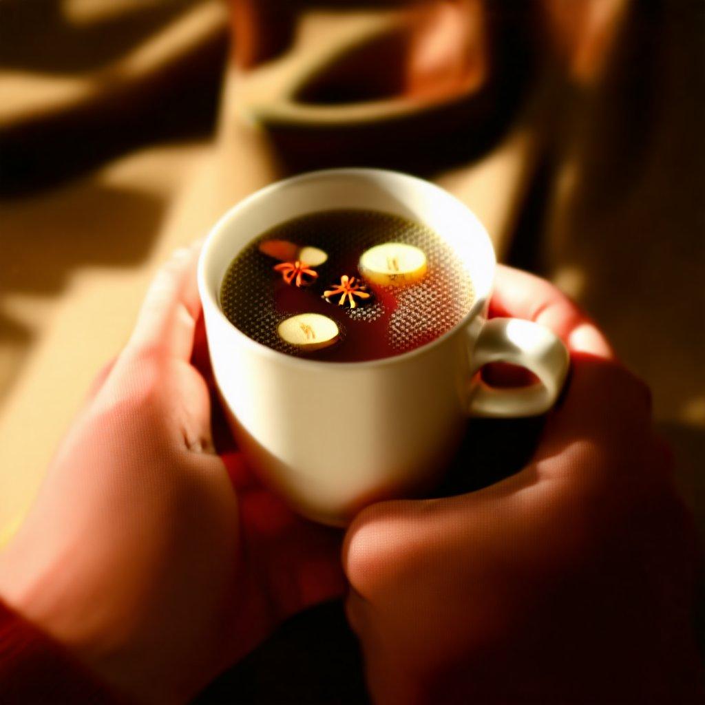 Genießen Sie die einfachen Freuden mit dieser warmen, tröstlichen Tasse saisonalem Gewürztee. Kuscheln Sie sich mit einem guten Buch oder einem großartigen Gespräch zusammen, während das Wetter frisch wird.