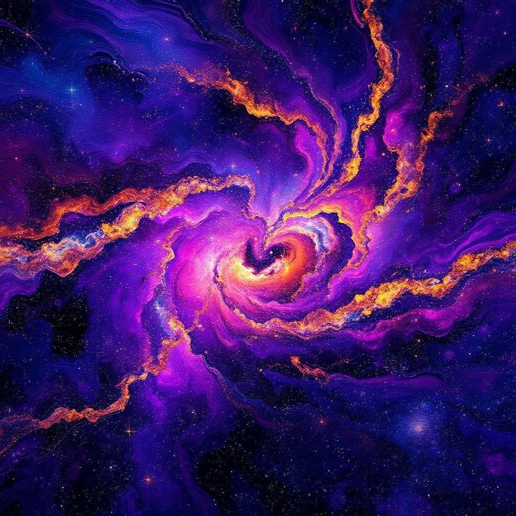 Get lost in the beauty of this stunning galaxy wallpaper, perfect for adding a touch of cosmic wonder to your desktop or mobile device.