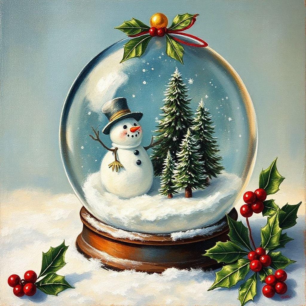 A beautiful representation of the holiday season, capturing the magic and wonder of Christmas.