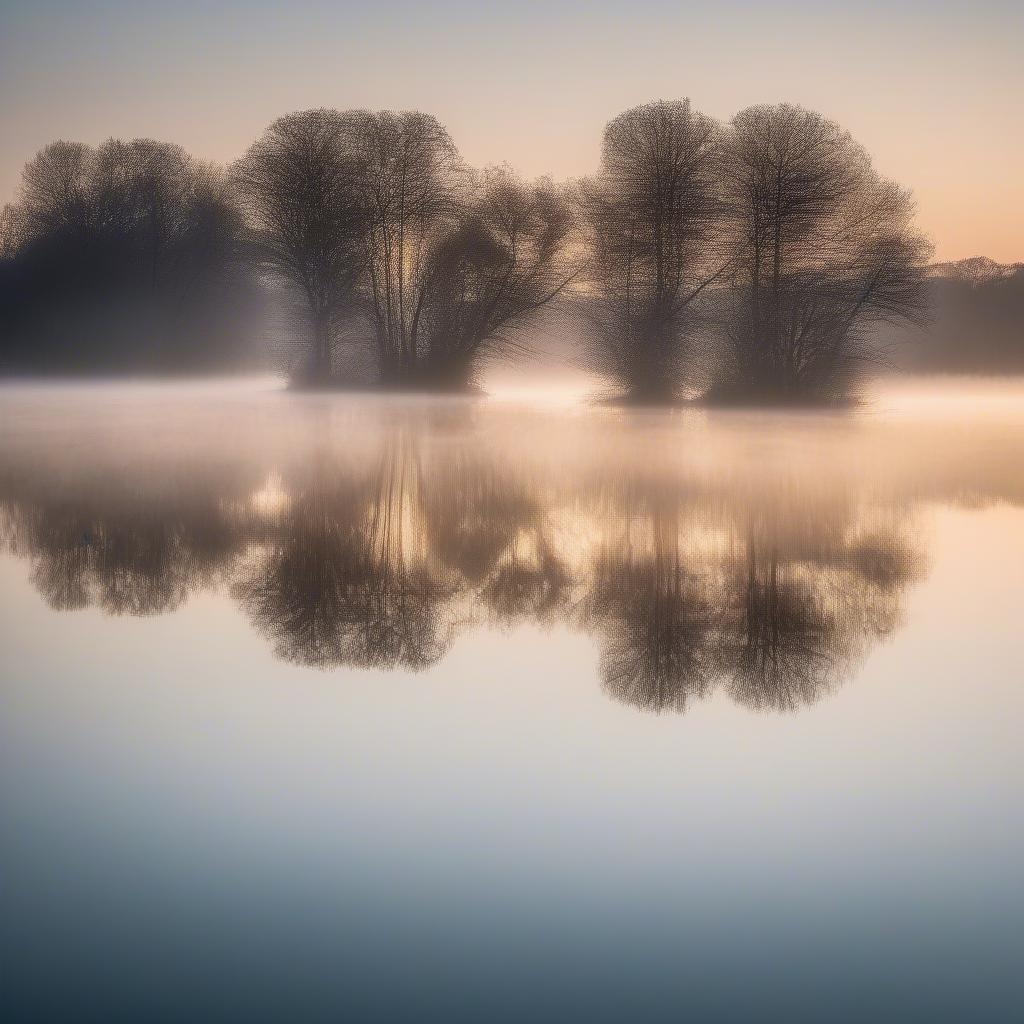 This image captures the breathtaking beauty of a serene lake landscape, perfect for desktop and mobile wallpapers.