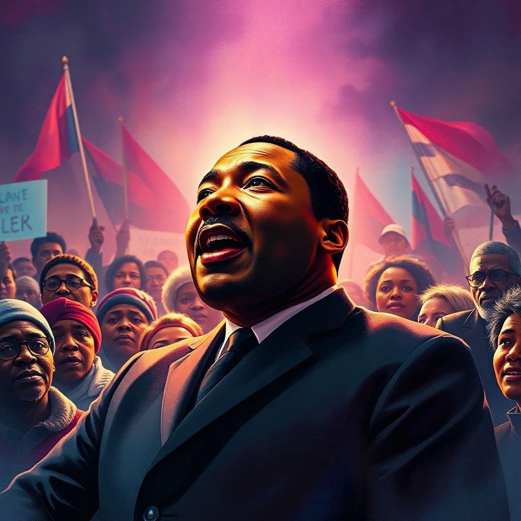 A celebration of Martin Luther King Jr., the civil rights leader who fought for equality and justice.