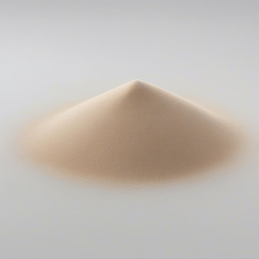 A simple yet elegant wallpaper featuring a small pile of sand in the center, perfect for those who appreciate minimalist design.