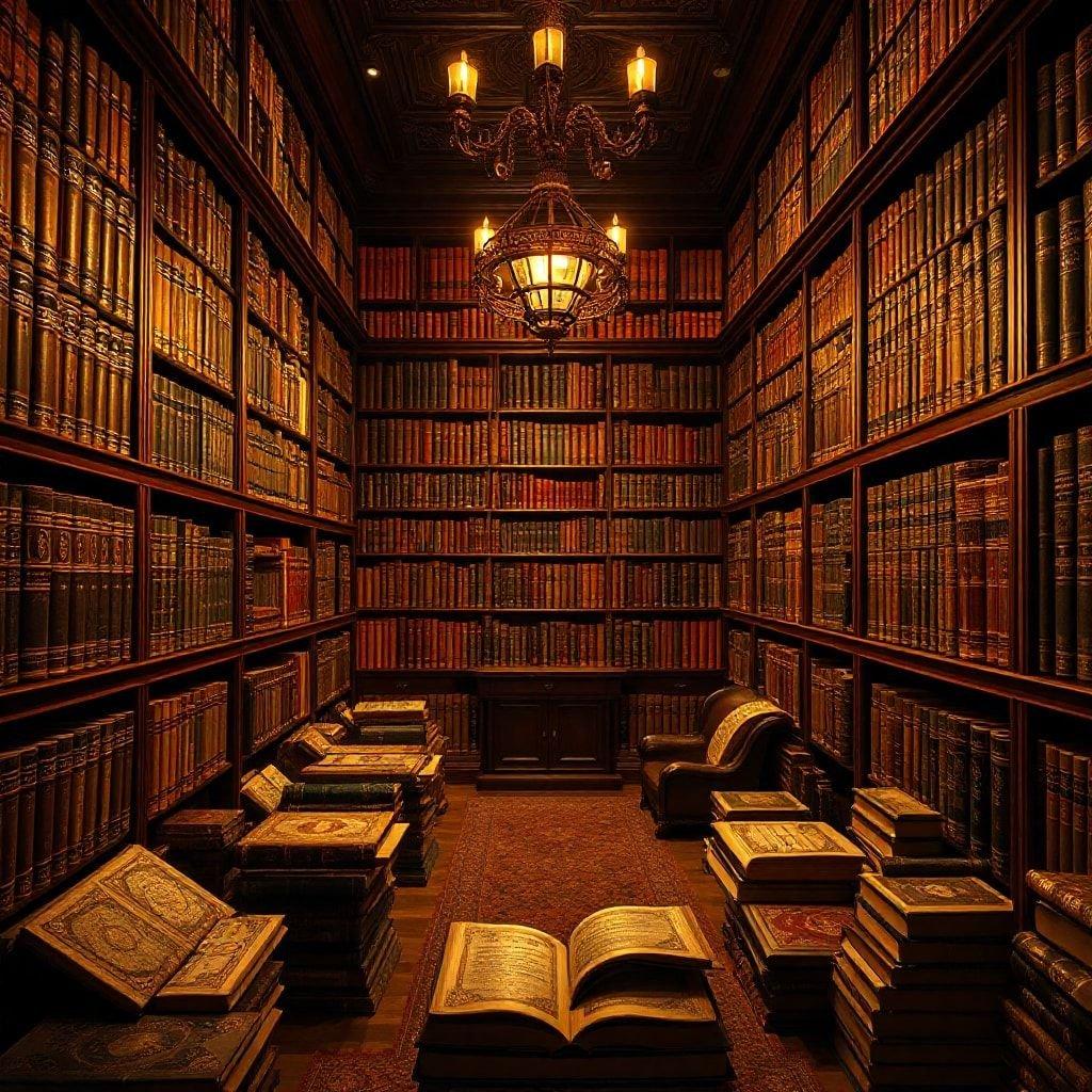 Step into a world of sophistication and refinement with this luxurious library wallpaper. The rich, dark wood tones and ornate details create a sense of opulence, while the abundance of books adds a touch of intellectual curiosity. Perfect for those who appreciate the finer things in life.