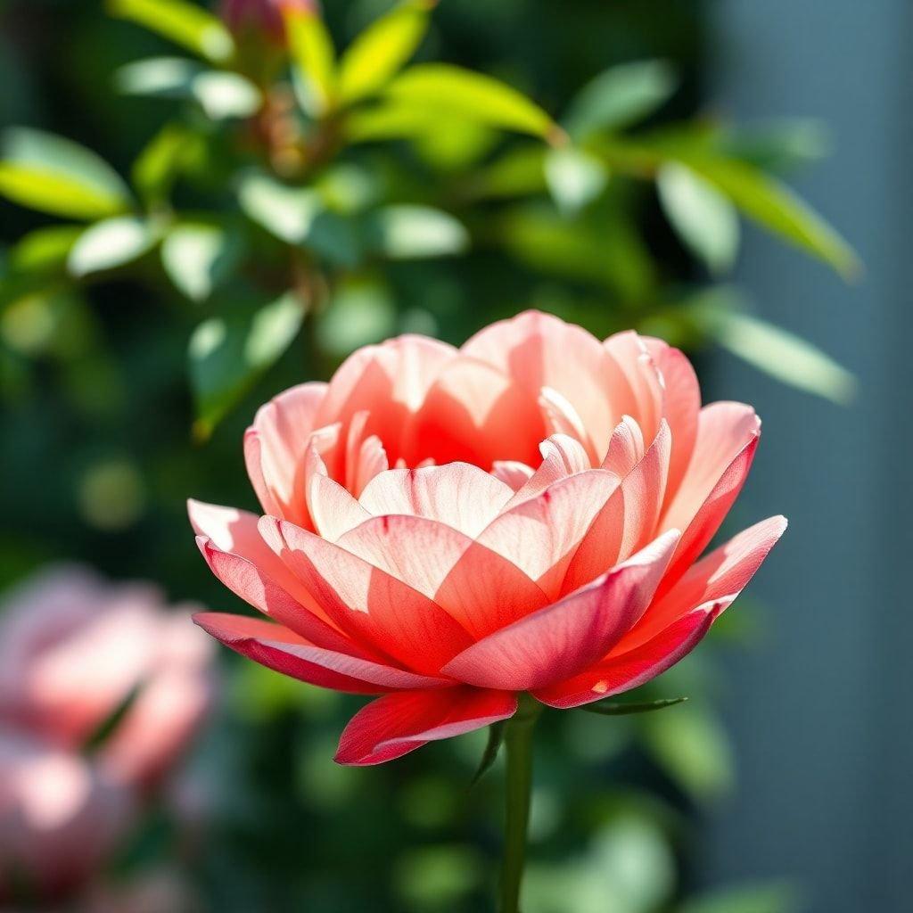 Add a touch of elegance to your device with this stunning pink rose wallpaper. The delicate petals and vibrant color of the rose make it a beautiful addition to any screen.