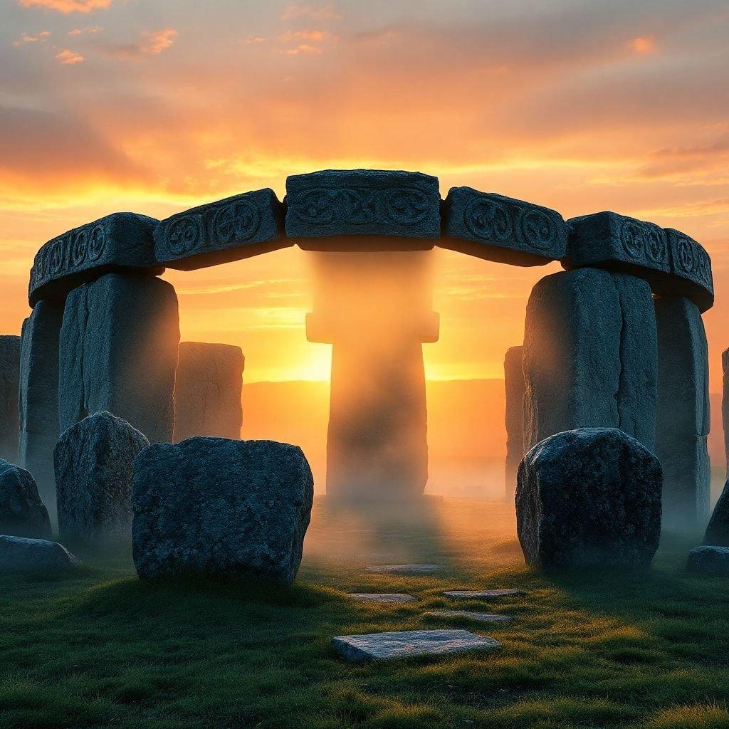 Experience the magic of Stonehenge at sunset, where ancient history meets breathtaking beauty.