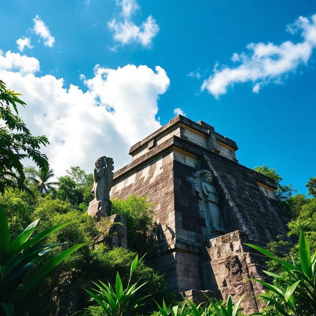 Entrez dans le passé et explorez les anciennes ruines mayas, un témoignage de l'ingéniosité et du savoir-faire d'une époque révolue.