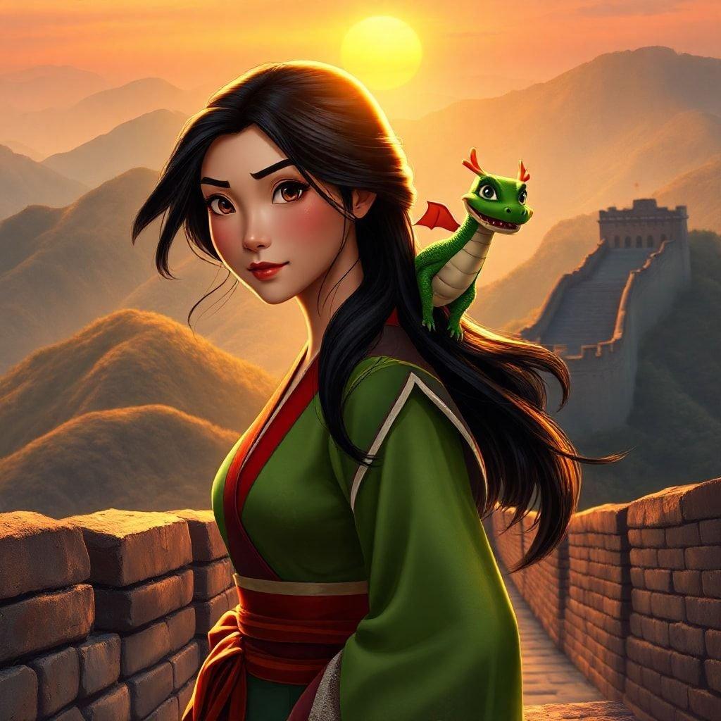 The enchanting tale of Belle and the Beast takes a magical journey to China, where the beauty encounters a wise dragon in an ancient kingdom.