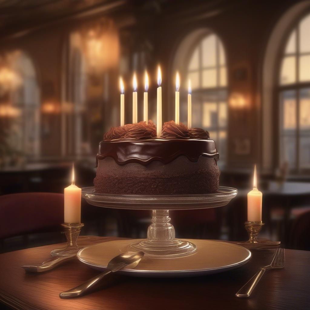 Indulge in the rich flavors of this decadent chocolate cake, perfect for any occasion.