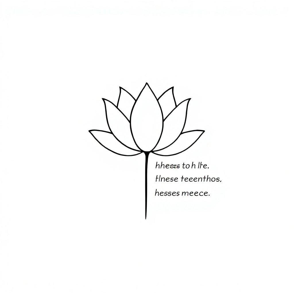 This beautiful wallpaper features a stunning lotus flower with an inspiring quote, perfect for adding a touch of elegance and motivation to your desktop or mobile device.