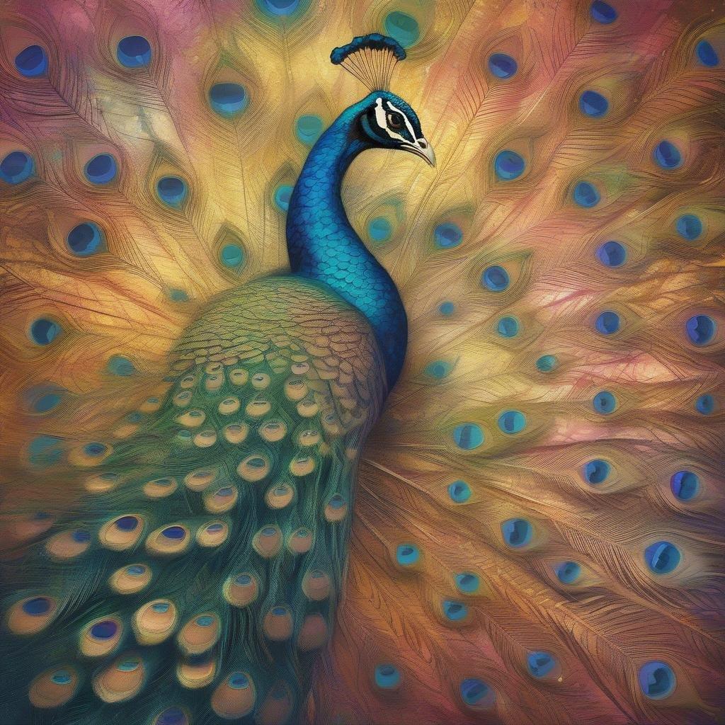 Elevate your screen with the vibrant beauty of a peacock feather in hues of blue and green. This wallpaper captures the essence of nature's splendor, making it perfect for personalizing your desktop or mobile device.